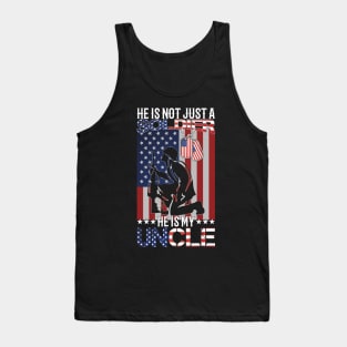 he is not just a soldier he is my uncle Tank Top